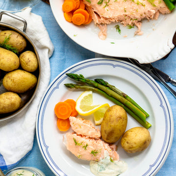 Swedish Cold Poached Salmon