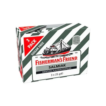 Salmiak sockerfri - 75g (3-pack)